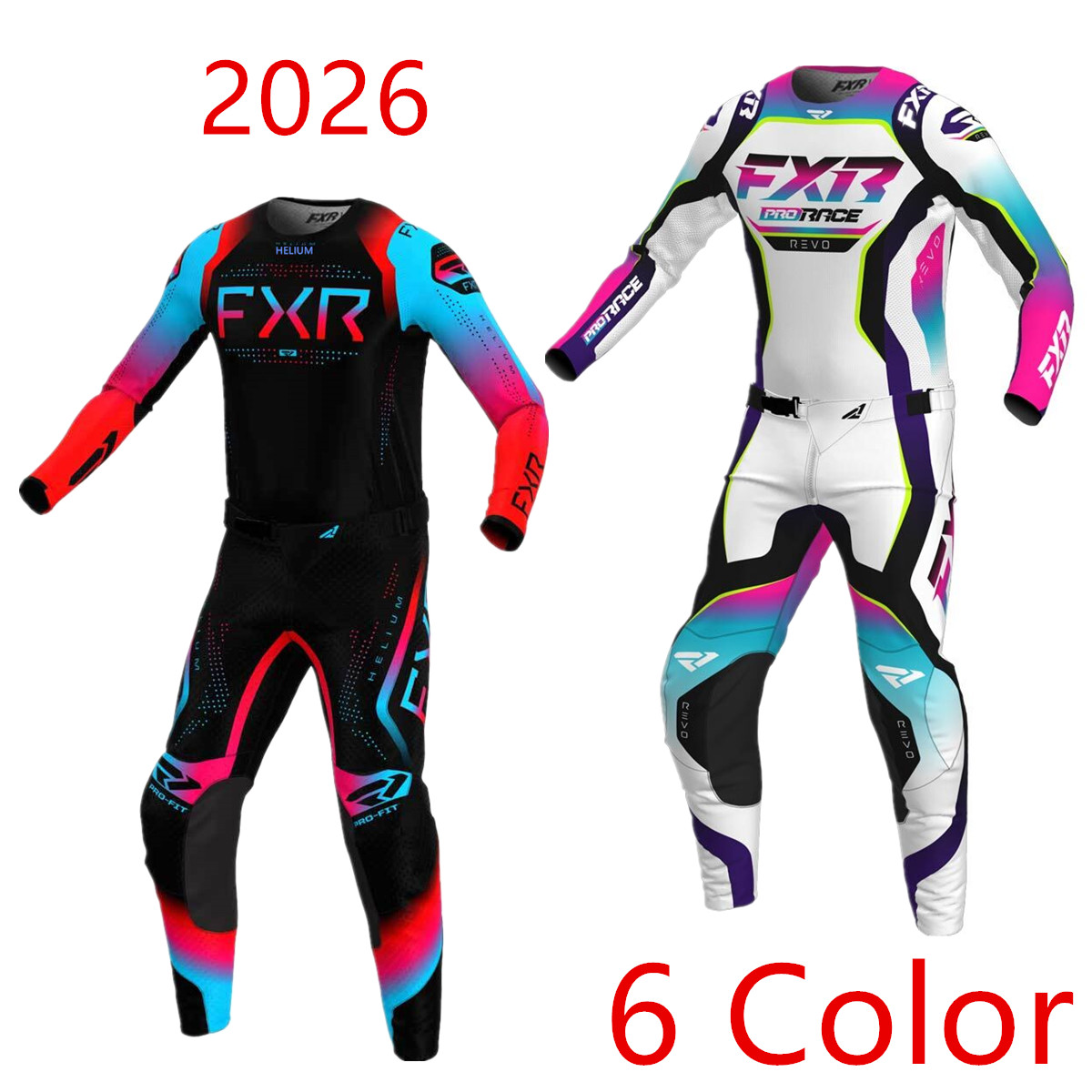 Cycling Gear Kit - 2026 fh 핑크 MX 오프로드 키트