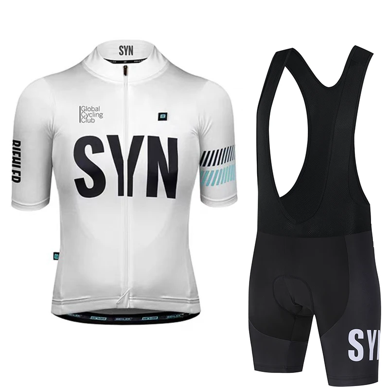 Cycling Gear Leaderboard - SYN 남성용 사이클링 저지 여름 로드