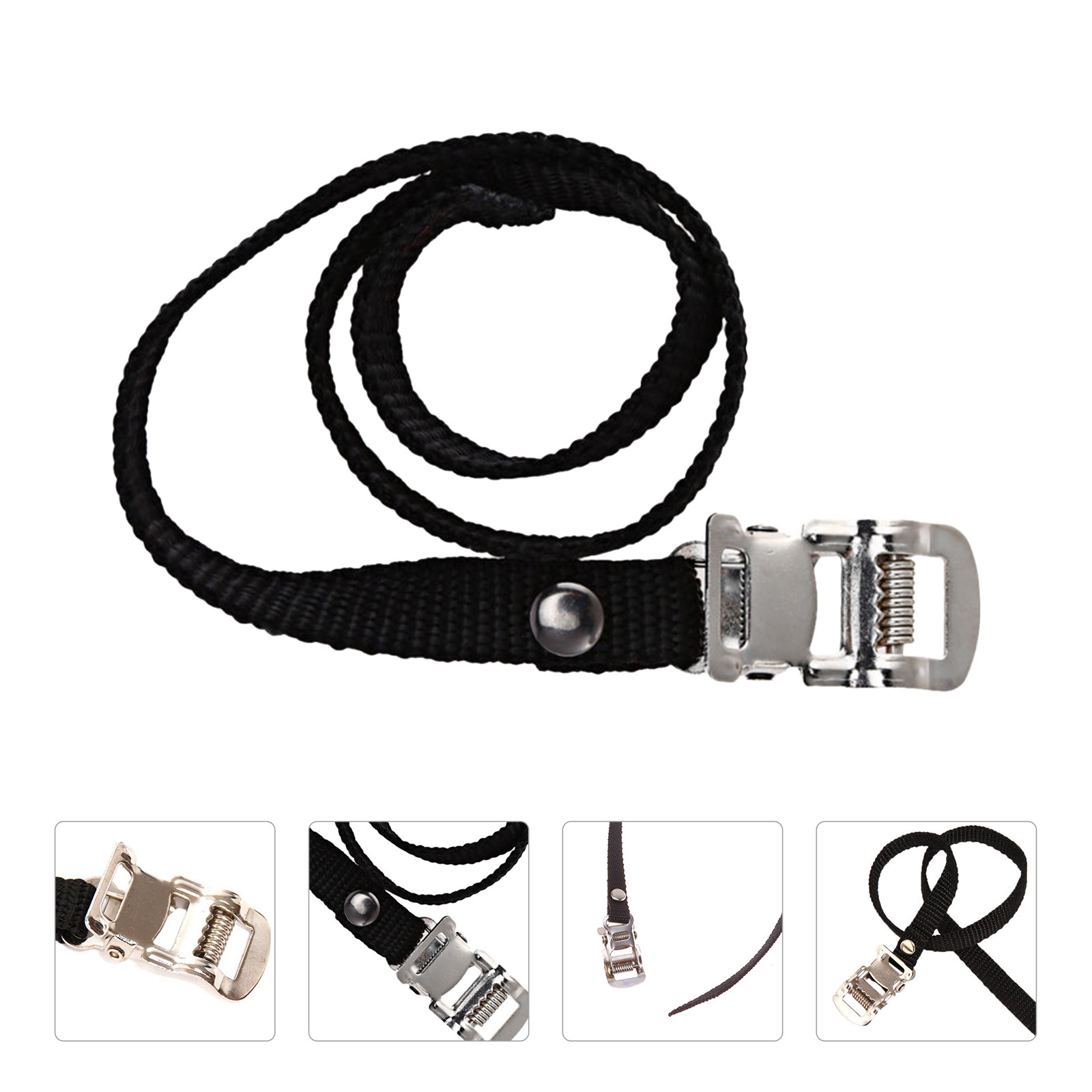 Cycling Gear Gifts - 4Pcs 자전거 페달 스트랩 조정 가능한