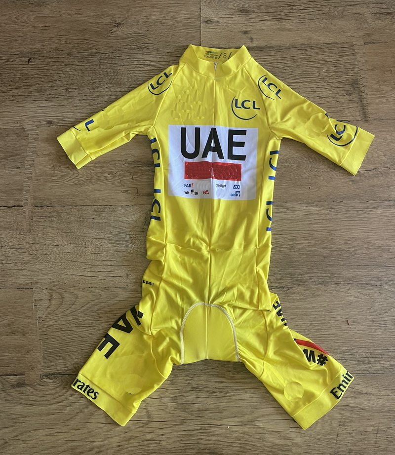 Cycling Gear Uae - 레이저 컷 스킨수트 2024 UAE 팀