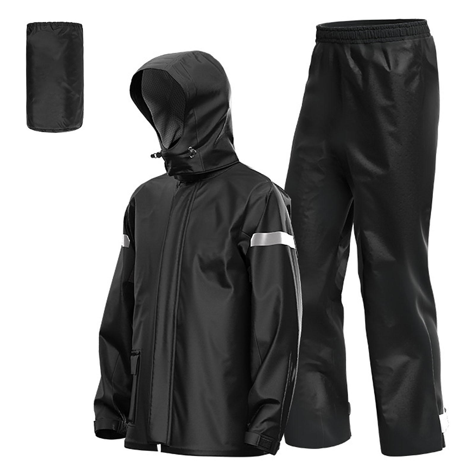 남성용 오토바이 레인슈트 야외 반사 방수 레인 재킷 및 - Cycling Gear Pants 리뷰 및 가격