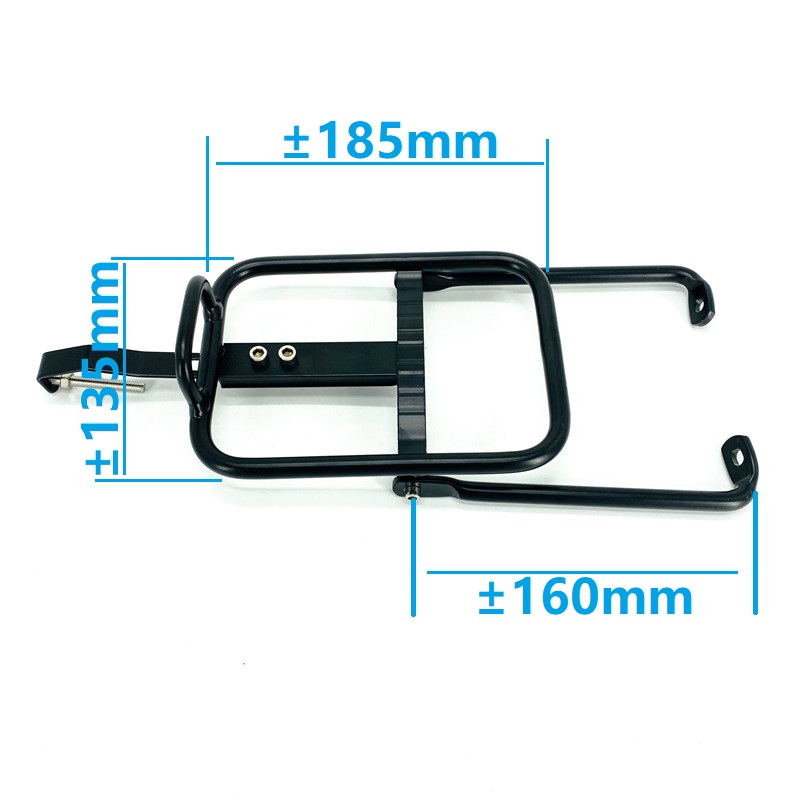 Litepro 14 인치 접이식 자전거 앞 수하물 캐리 - Bike Cargo Rack 리뷰 및 가격