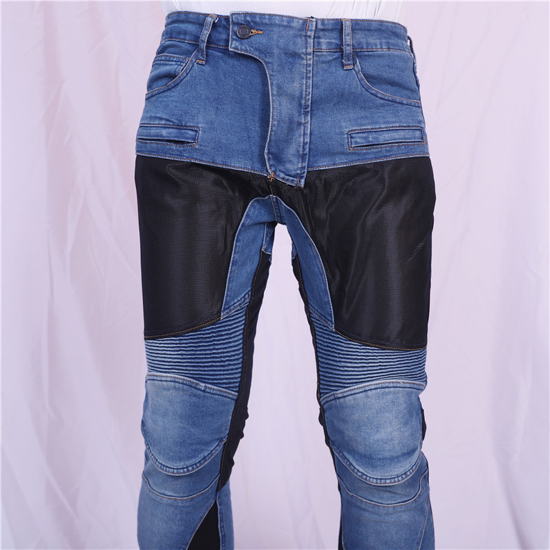 남성용 여름 통기성 오토바이 라이딩 청바지 야외 모토크 - Cycling Gear Pants 리뷰 및 가격