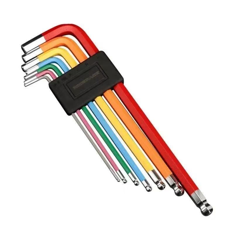 7종 자전거 앨런 렌치 세트 1.5-6mm 다채로운 육 - Cycling Gear Kit 리뷰 및 가격