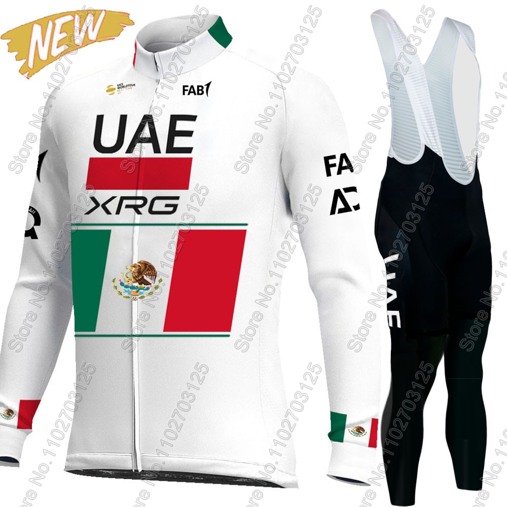 UAE 팀 사이클링 2026 멕시코 저지 세트 남성용  - Cycling Gear Leaderboard 리뷰 및 가격