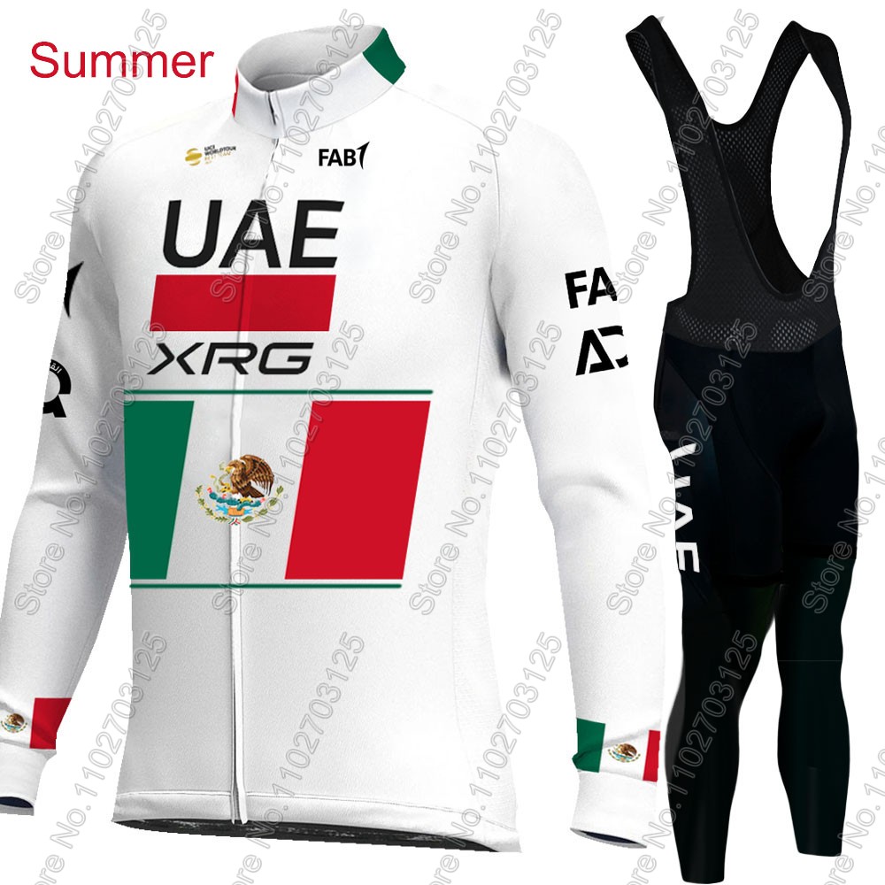UAE 팀 사이클링 2026 멕시코 저지 세트 남성용  - Cycling Gear Leaderboard 리뷰 및 가격