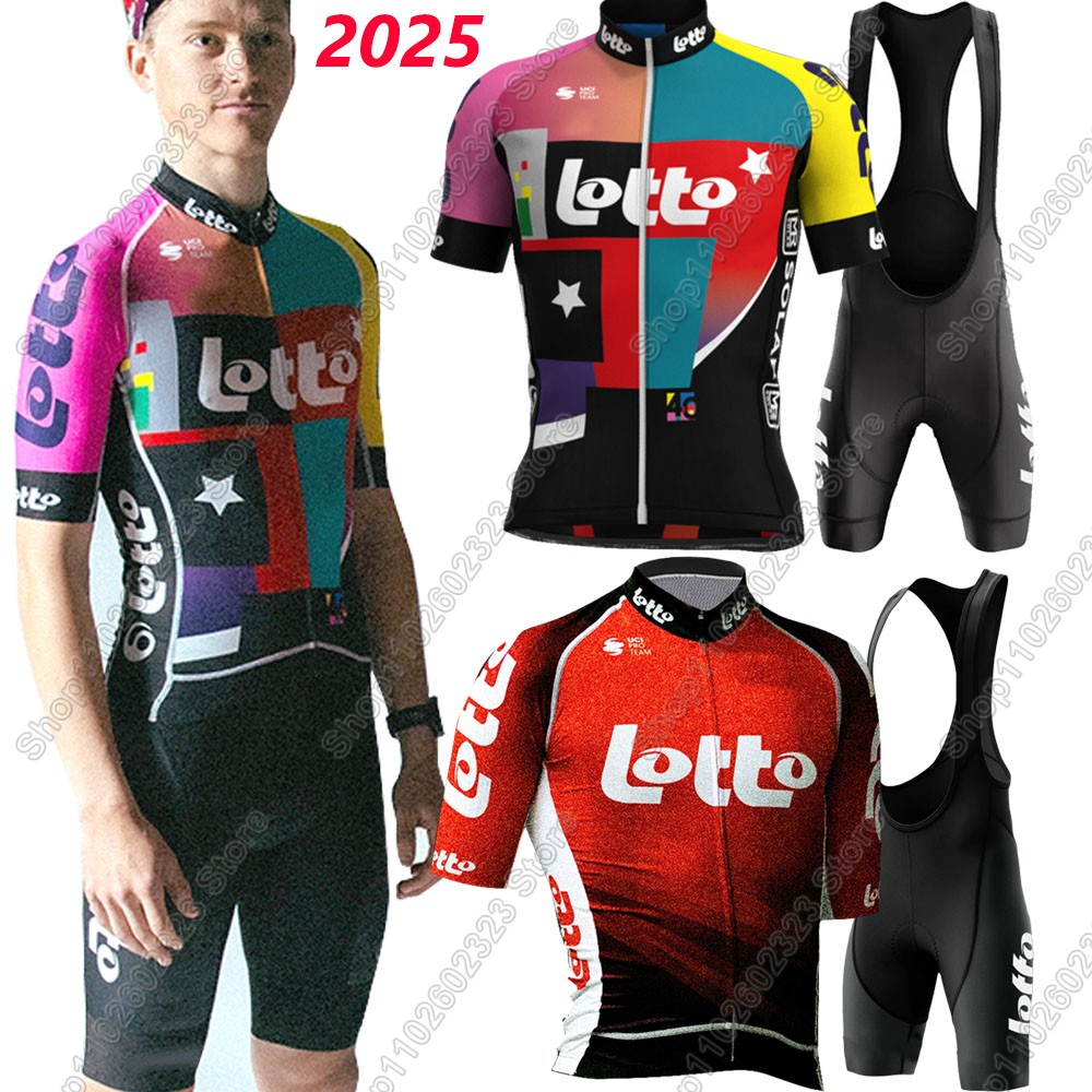 2025 로또 팀 사이클링 저지 세트 여름 벨기에 의류 - Cycling Gear Leaderboard 리뷰 및 가격