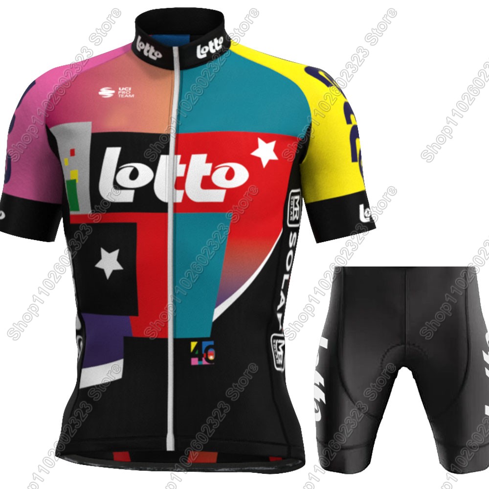 2025 로또 팀 사이클링 저지 세트 여름 벨기에 의류 - Cycling Gear Leaderboard 리뷰 및 가격
