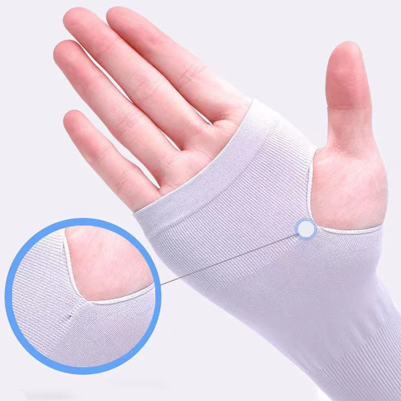 남성과 여성을 위한 자외선 차단 아이스 실크 슬리브 운 - Cycling Gear Women 리뷰 및 가격