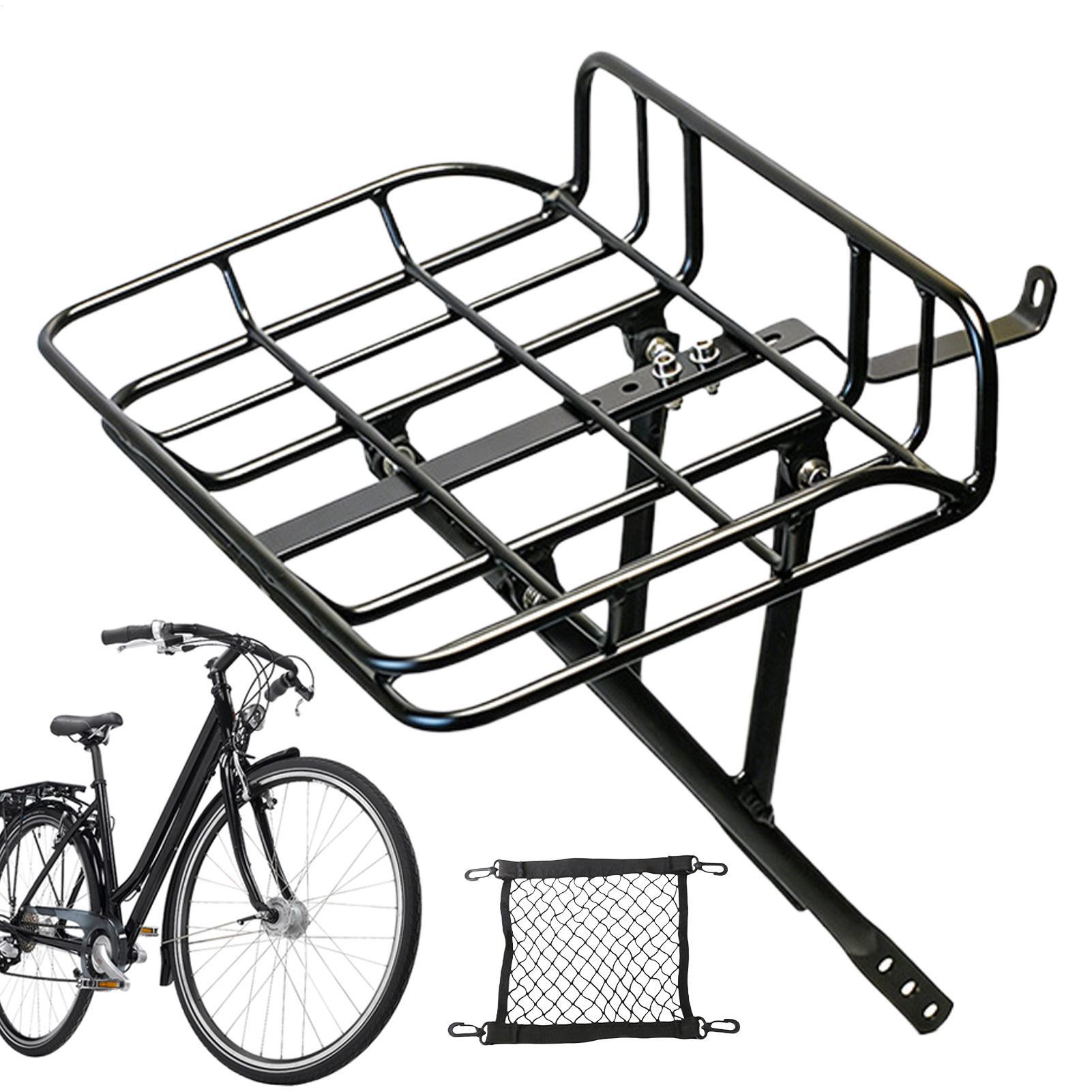 퀵 릴리스 프론트 자전거 바구니, 대용량 금속 카고 바 - Bike Cargo Rack 리뷰 및 가격