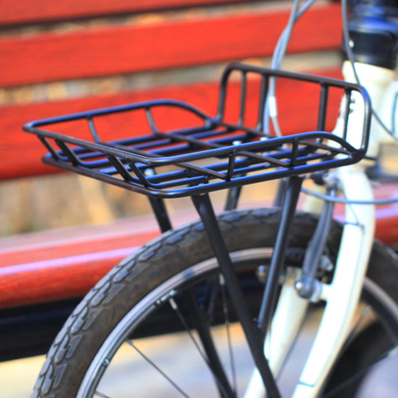 퀵 릴리스 프론트 자전거 바구니, 대용량 금속 카고 바 - Bike Cargo Rack 리뷰 및 가격