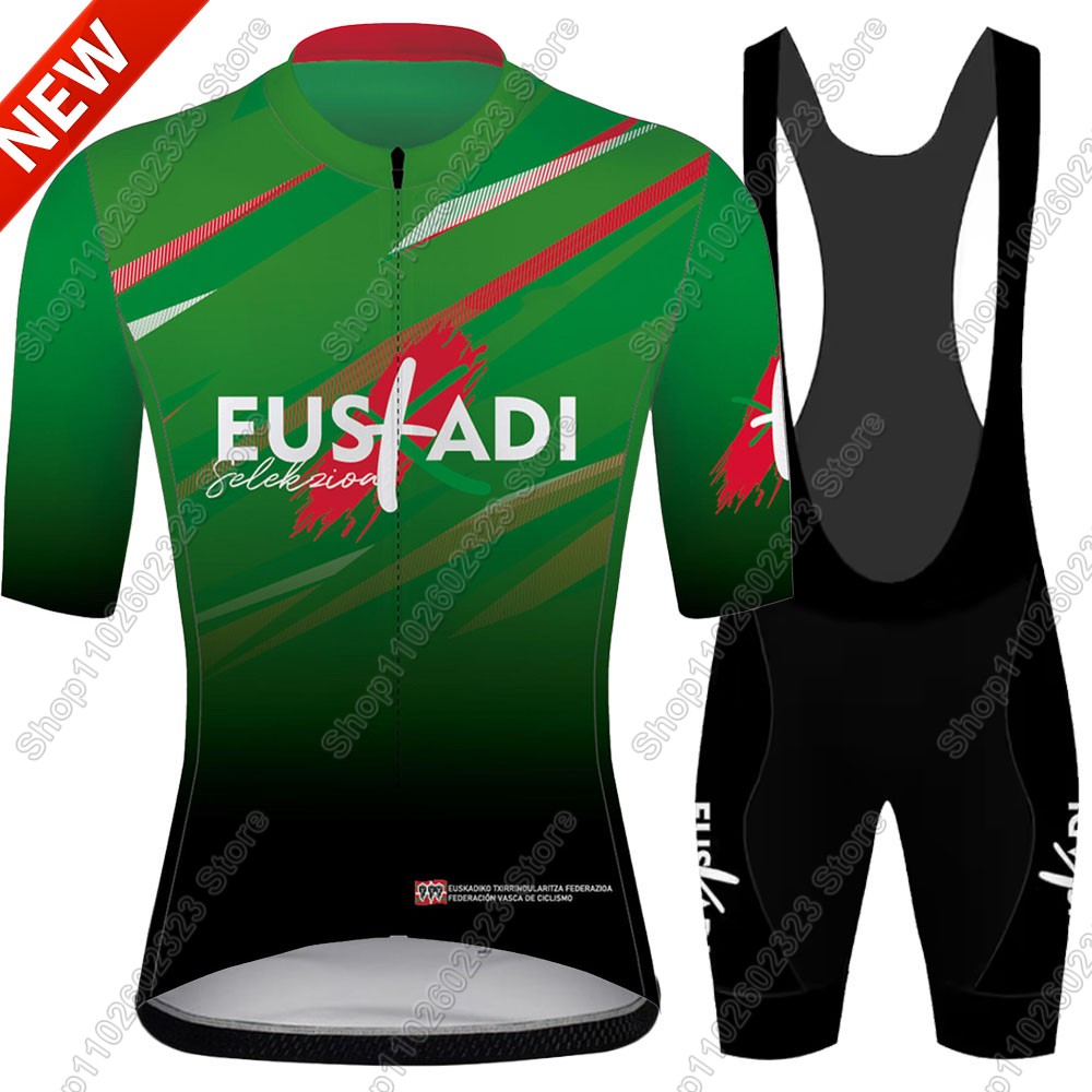 Euskadi 팀 사이클링 저지 2026 세트 여름 스 - Cycling Gear Leaderboard 리뷰 및 가격