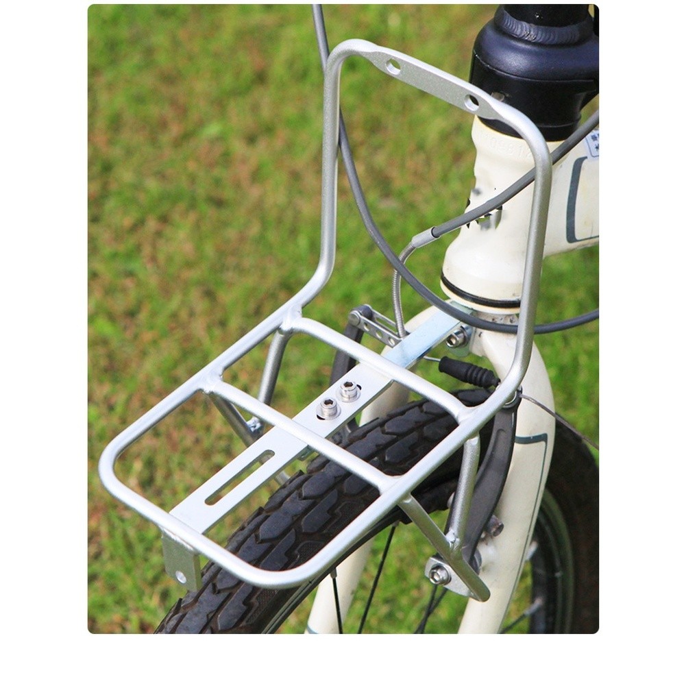 실버/알루미늄/합금 프론트 바스켓 랙 20인치 접이식  - Bike Cargo Rack 리뷰 및 가격