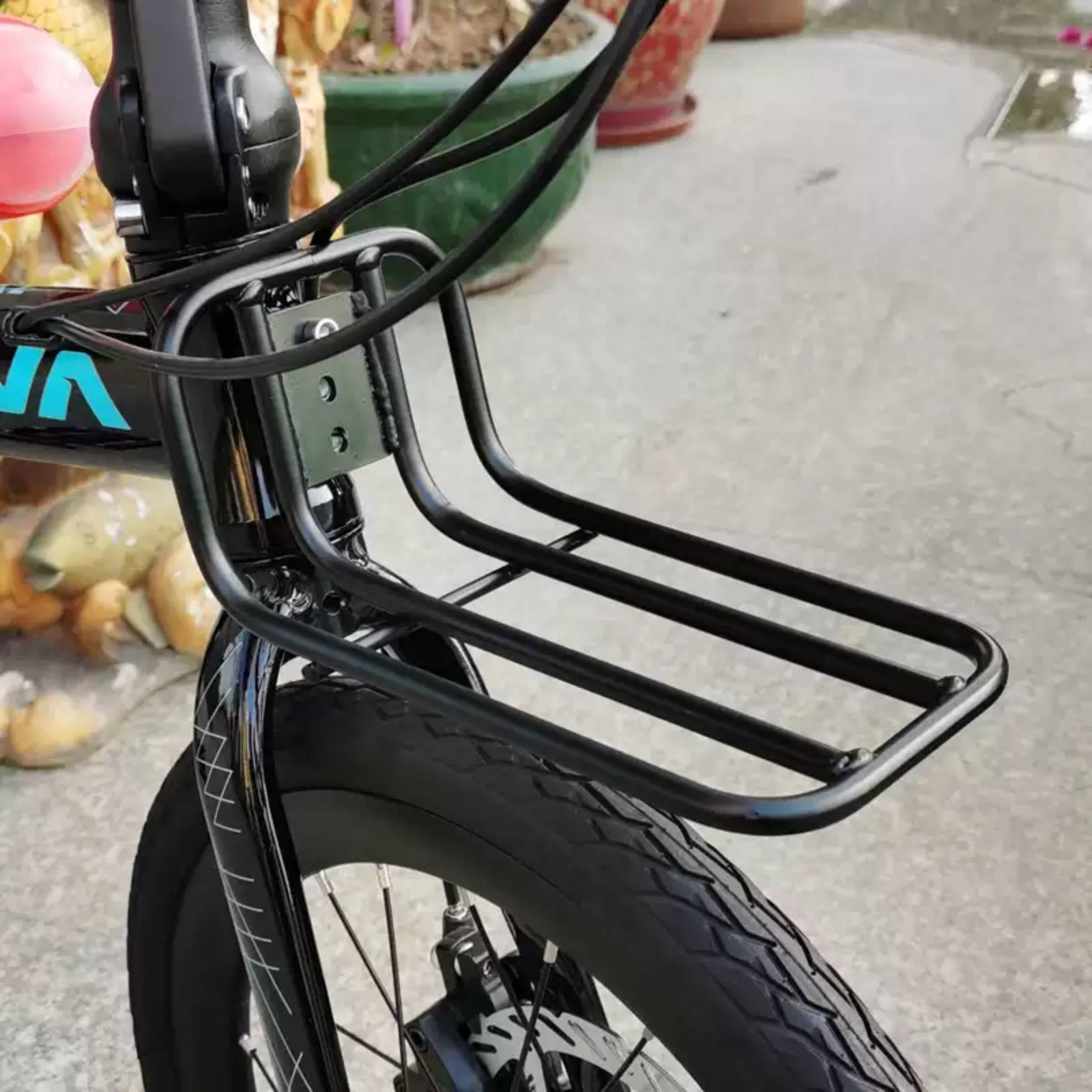 접이식 자전거 앞 짐받이 견고한 구조 2륜 자전거 앞  - Bike Cargo Rack 리뷰 및 가격