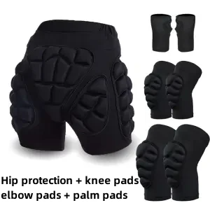 어린이 스키 힙 프로텍터 팬츠 아이스 스쿠터 스포츠 보 - Cycling Gear Pants 리뷰 및 가격