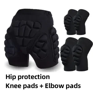 어린이 스키 힙 프로텍터 팬츠 아이스 스쿠터 스포츠 보 - Cycling Gear Pants 리뷰 및 가격
