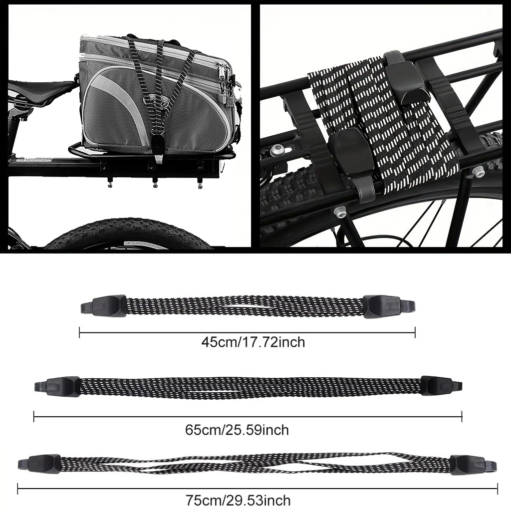 자전거 러기지 로프 산악 자전거 탄성 캐리어 랙 스트랩 - Bike Cargo Rack 리뷰 및 가격