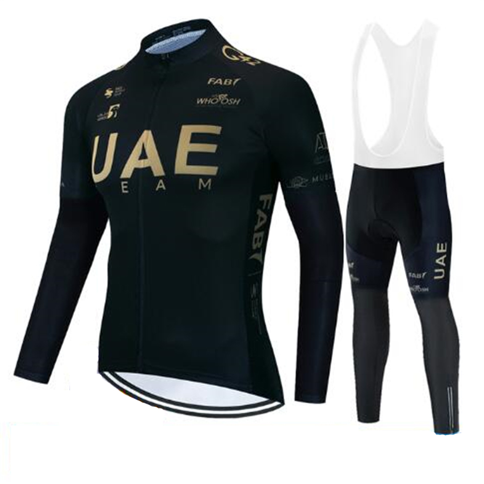 Uae 팀 가을 사이클링 저지 세트 자전거 스포츠웨어  - Cycling Gear Uae 리뷰 및 가격