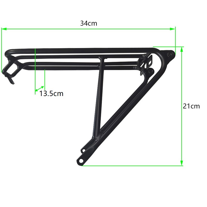 알루미늄 합금 표준 화물 랙 이지휠, 브롬톤 접이식 자 - Bike Cargo Rack 리뷰 및 가격