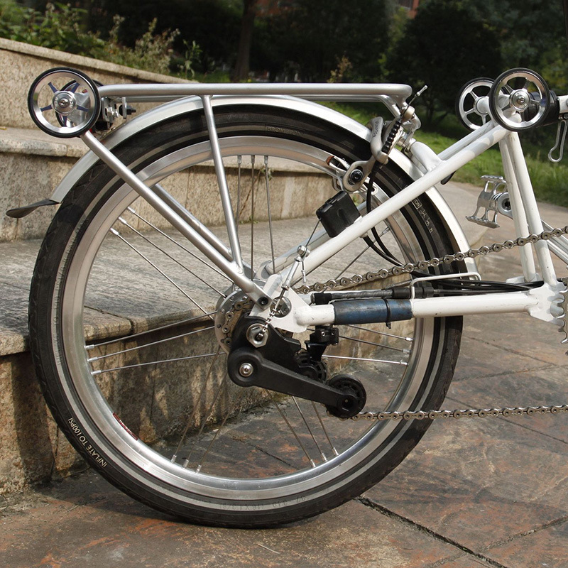 알루미늄 합금 표준 화물 랙 이지휠, 브롬톤 접이식 자 - Bike Cargo Rack 리뷰 및 가격
