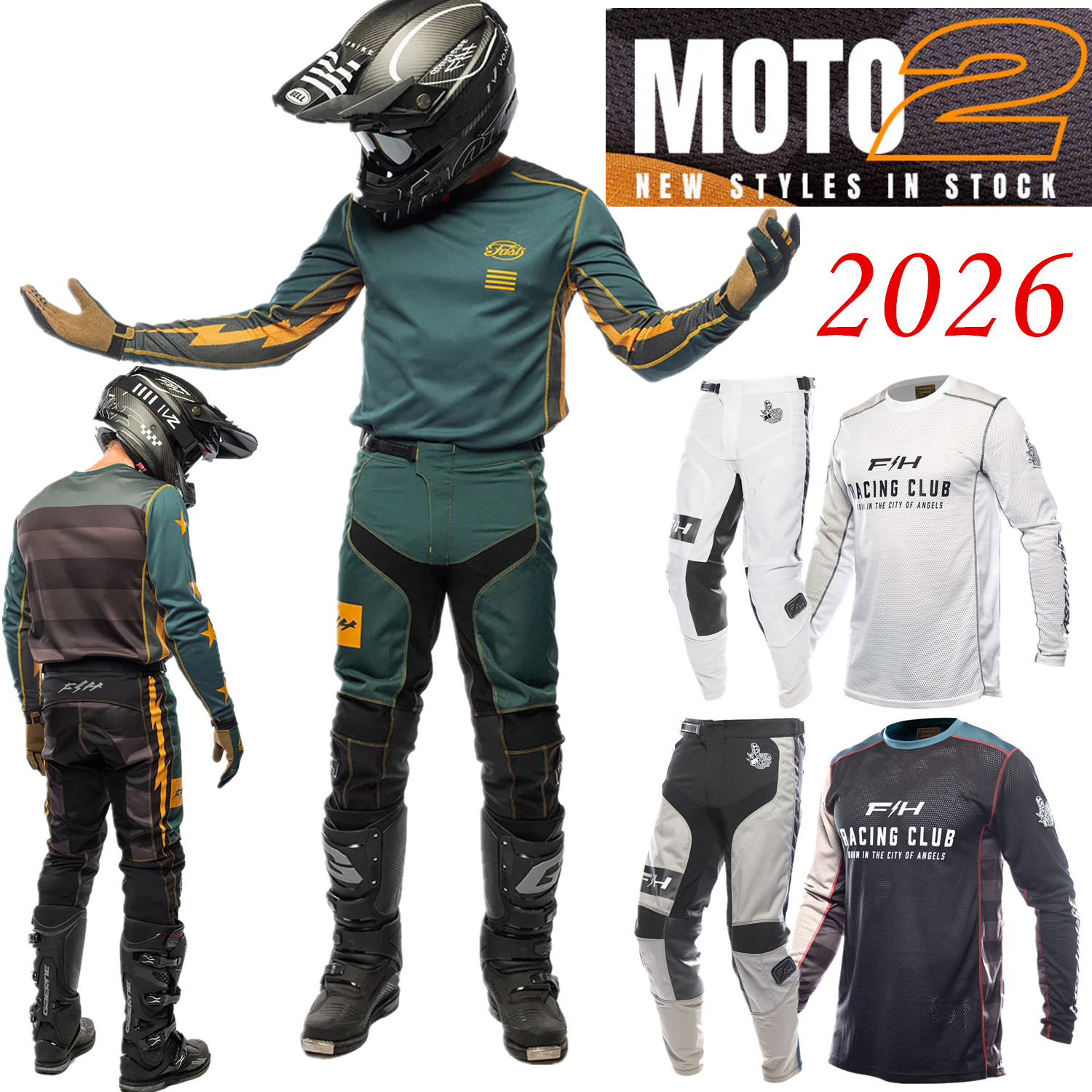 2026 FH MX 키트 오프로드 모토크로스 기어 세트 - Cycling Gear Kit 리뷰 및 가격