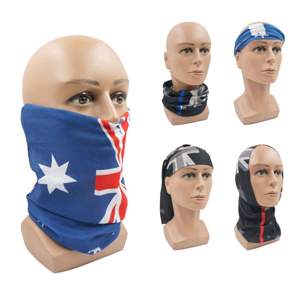 호주 뉴질랜드 국기 패턴 목 각반 오세아니아 국기 두건 - Cycling Gear New Zealand 리뷰 및 가격