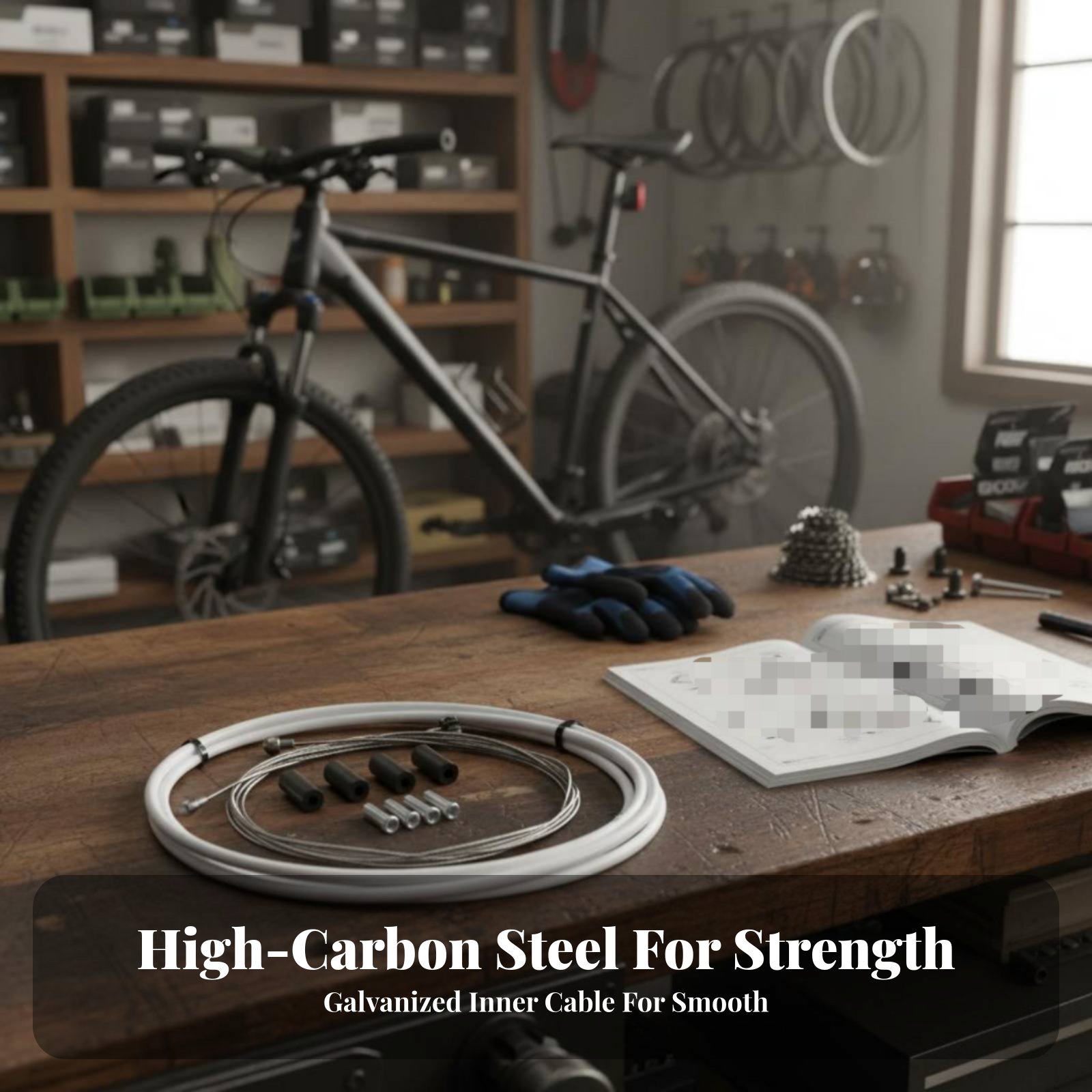 자전거 브레이크 및 기어 선택기 와이어 키트 간편한 기 - Cycling Gear Kit 리뷰 및 가격
