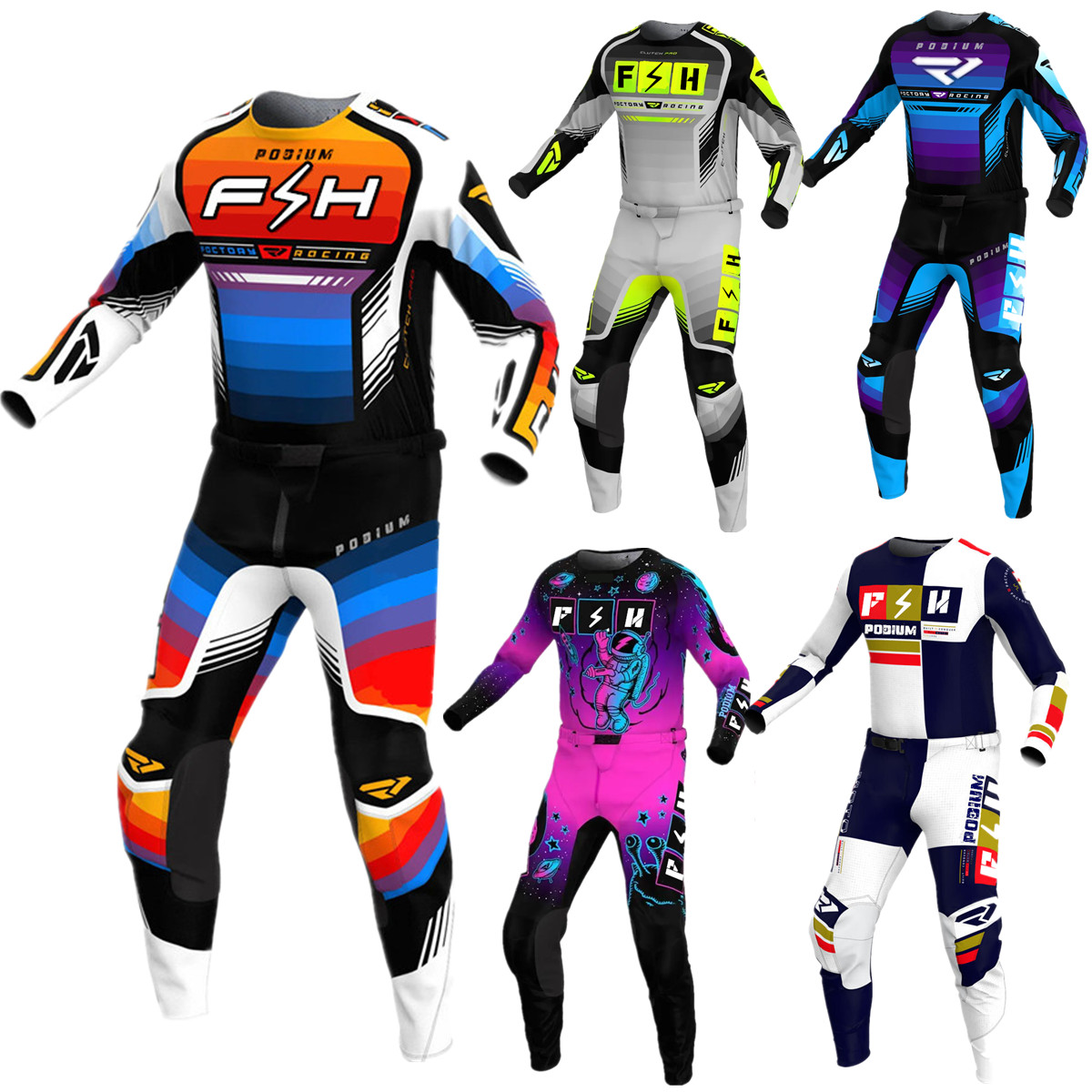 2024 FH 저지 세트 MX 기어 세트 오프로드 키트 - Cycling Gear Kit 리뷰 및 가격