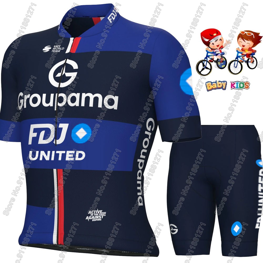 어린이 FDJ 수에즈 팀 2026 사이클링 저지 세트  - Cycling Gear Italy 리뷰 및 가격