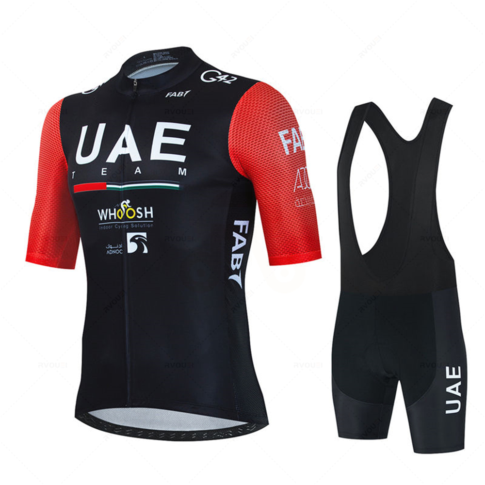 UAE 팀 남성용 사이클링 의류 유니폼 세트 통기성 자 - Cycling Gear Uae 리뷰 및 가격