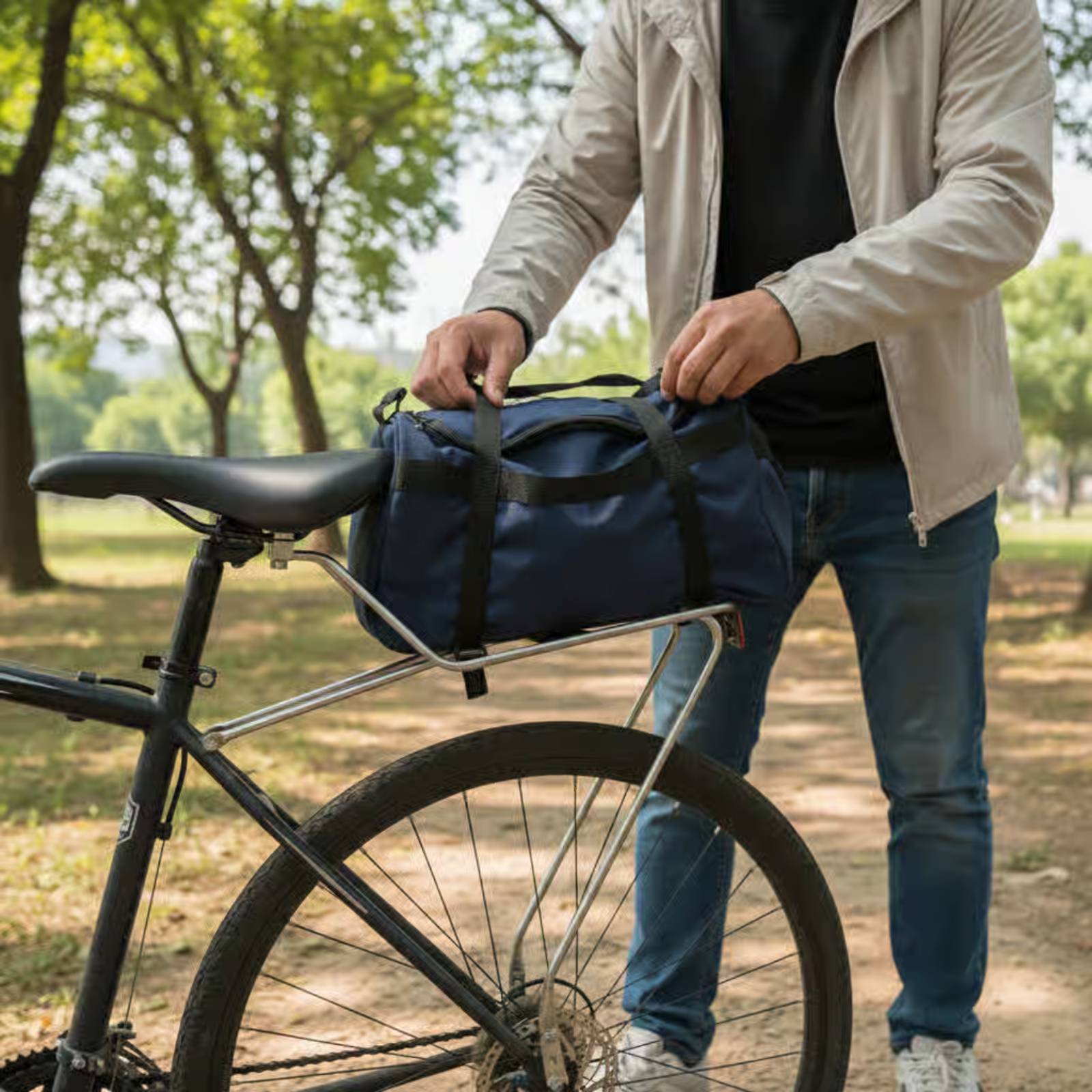 자전거 리어 랙 간편한 설치 스테인레스 스틸 리어 랙  - Bike Cargo Rack 리뷰 및 가격