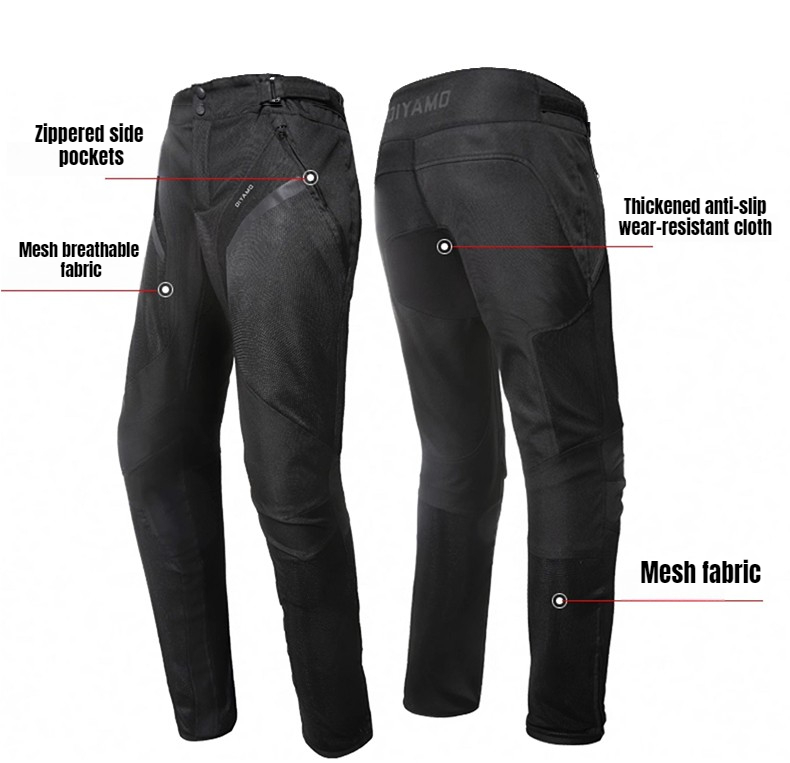 통기성 오토바이 남성용 바지 CE 인증 보호 라이딩 기 - Cycling Gear Pants 리뷰 및 가격